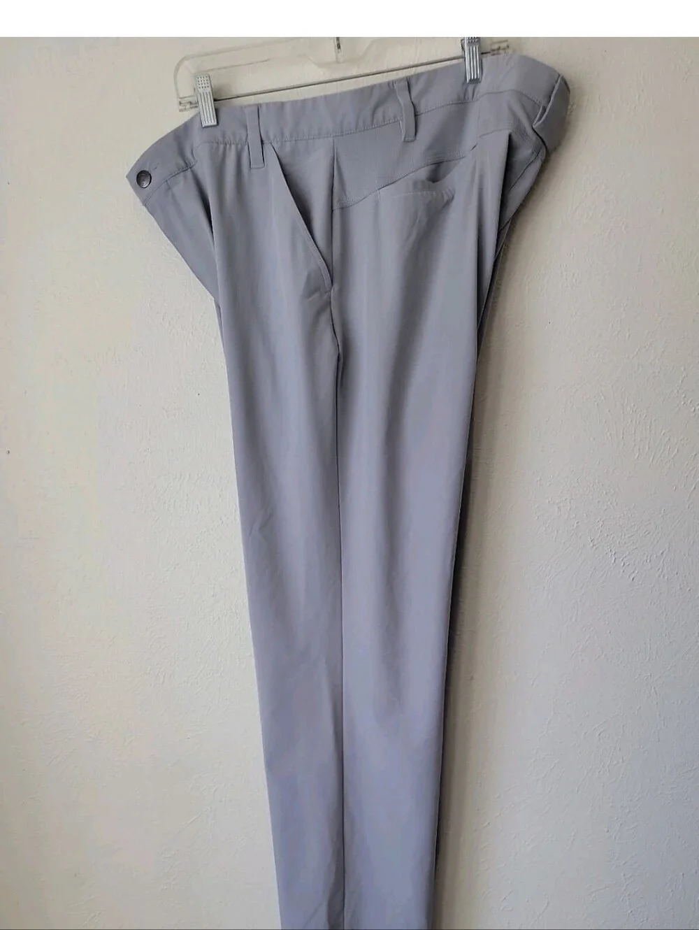 adidas Men's Light Gray Golf Pants